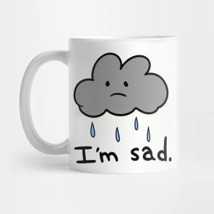 Sad Cloud. Mug